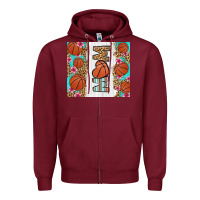 Burgundy basketball mom Zipper Hoodie - LillyAllenDesigns