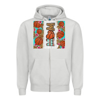 Dove Grey basketball mom Zipper Hoodie - LillyAllenDesigns