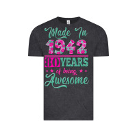 Vintage Black made in 1942, 80 years of being awesome kopya Vintage Tee - Jasminsmagicworld