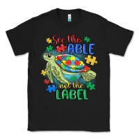 Black see the able not the label Classic Tee - MaliasSmallBusiness