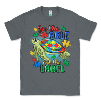 Charcoal Heather see the able not the label Classic Tee - MaliasSmallBusiness