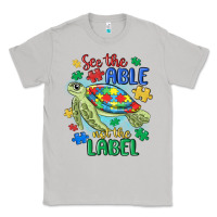 Moon Dust see the able not the label Classic Tee - MaliasSmallBusiness