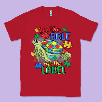 See The Able Not The Label Classic Tee Designed By Maliassmallbusiness