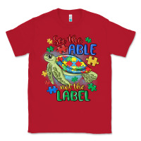 Red see the able not the label Classic Tee - MaliasSmallBusiness