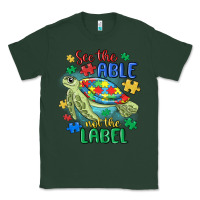 Sports Green see the able not the label Classic Tee - MaliasSmallBusiness