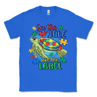 True Royal see the able not the label Classic Tee - MaliasSmallBusiness