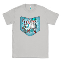Moon Dust Christmas Pocket Classic Tee - CowhideDigitalArt
