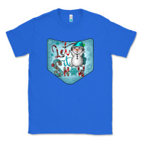 True Royal Christmas Pocket Classic Tee - CowhideDigitalArt