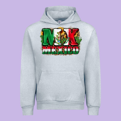 Mx Mexico Urban Hoodie Designed By Fadigitalartstudio