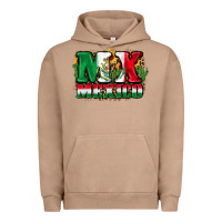 Pigment Burro MX Mexico Urban Hoodie - FaDigitalArtStudio