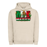 Pigment French Oak MX Mexico Urban Hoodie - FaDigitalArtStudio