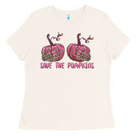 Bone Save The Pumpkins Ladies Tee - texasbilliewilder