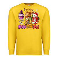 Lemon Happy Hallothanksmas wine glass and coffee Premium Sweatshirt - NancyCooperArtShop