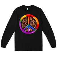Black peace sign pride Long Sleeve Tee - JahusDesignShop