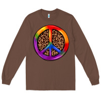 Chestnut peace sign pride Long Sleeve Tee - JahusDesignShop