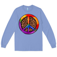 Colony Blue peace sign pride Long Sleeve Tee - JahusDesignShop