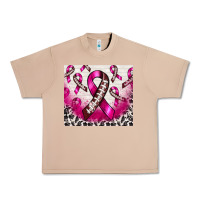 Burro breast cancer american football ribbon Urban Heavy Tee - NancyCooperArtShop