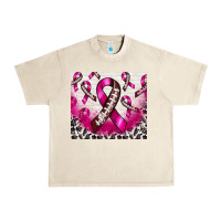 Sandshell breast cancer american football ribbon Urban Heavy Tee - NancyCooperArtShop