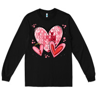 Black valentines hearts Long Sleeve Tee - MaliasSmallBusiness
