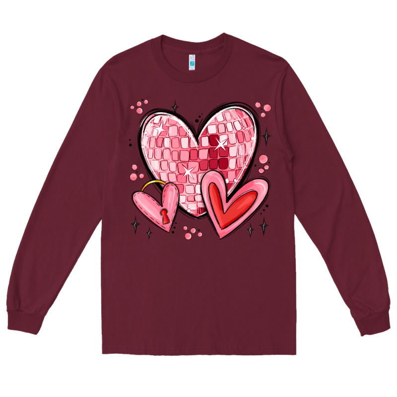 Valentines Hearts Long Sleeve Tee by MaliasSmallBusiness | Teevron