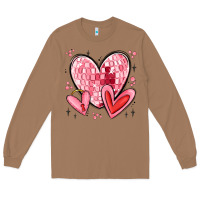 Toasted Coconut valentines hearts Long Sleeve Tee - MaliasSmallBusiness