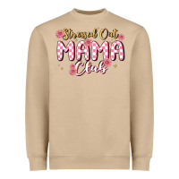 Mushroom stressed out mama club Heavyweight Sweatshirt - MaliasSmallBusiness