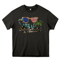 Asphalt hello summer Heavy Core Tee - SublimationCraftShop