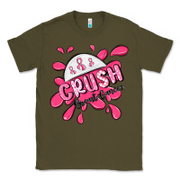 Army Green crush breast cancer Classic Tee - MaliasSmallBusiness
