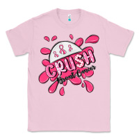 Bubblegum Pink crush breast cancer Classic Tee - MaliasSmallBusiness