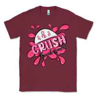 Burgundy crush breast cancer Classic Tee - MaliasSmallBusiness
