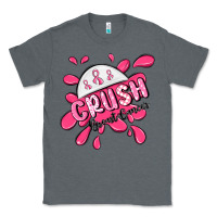 Charcoal Heather crush breast cancer Classic Tee - MaliasSmallBusiness