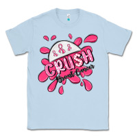 Dusty Blue crush breast cancer Classic Tee - MaliasSmallBusiness