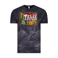 Cloud Black feliz navidad Vintage Tee - AdoDesignShop