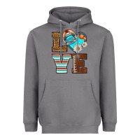 Storm American Football love and helmet Heavyweight Hoodie - NancyCooperArtShop