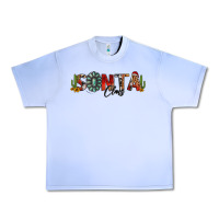 Grape Ice western christmas santa claus sunflowers and cactus Urban Heavy Tee - Jasminsmagicworld