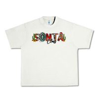 Pistachio western christmas santa claus sunflowers and cactus Urban Heavy Tee - Jasminsmagicworld