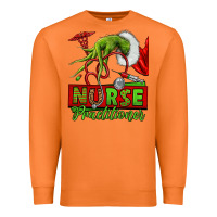 Carrot Christmas Character Nurse Premium Sweatshirt - NancyCooperArtShop