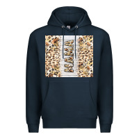 Navy mother's day mama leopard tumbler tbs Premium Hoodie - TumblerDesignByShophia