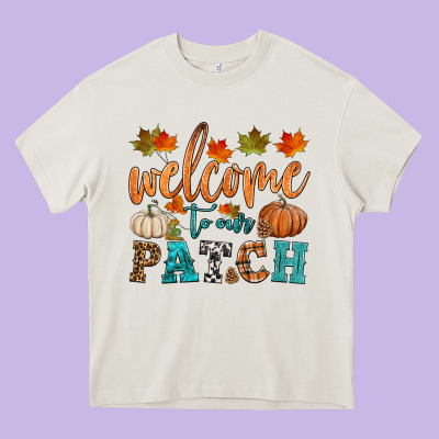 Welcome To Our Patch Heavy Core Tee Designed By Hra Design Shop