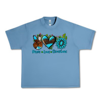 Peace Love  Gemstone Urban Heavy Tee | Teevron