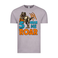 Vintage Zinc i'm five hear me roar dinosaur birthday Vintage Tee - LillyAllenDesigns