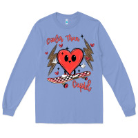 Colony Blue cooler than cupid Long Sleeve Tee - MaliasSmallBusiness