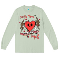 Matcha cooler than cupid Long Sleeve Tee - MaliasSmallBusiness