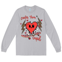 Moon Dust cooler than cupid Long Sleeve Tee - MaliasSmallBusiness