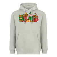 Moon Dust Tacos Coffee Cups Heavyweight Hoodie - texasbilliewilder