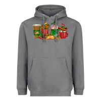 Storm Tacos Coffee Cups Heavyweight Hoodie - texasbilliewilder