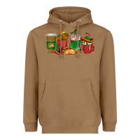Toasted Coconut Tacos Coffee Cups Heavyweight Hoodie - texasbilliewilder