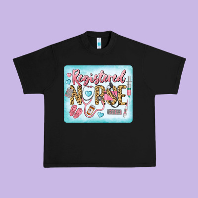 Western Registered Nurse Urban Heavy Tee Designed By Lillyallendesigns