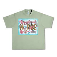 Oil Green Western Registered Nurse Urban Heavy Tee - LillyAllenDesigns