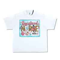 White Western Registered Nurse Urban Heavy Tee - LillyAllenDesigns